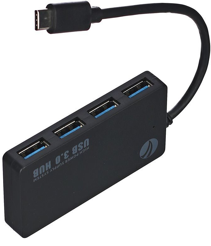 VCOM DH302C Кабель-адаптер  USB3.1 Type-CM --> 4*USB3.0 (F) VCOM <DH302C>