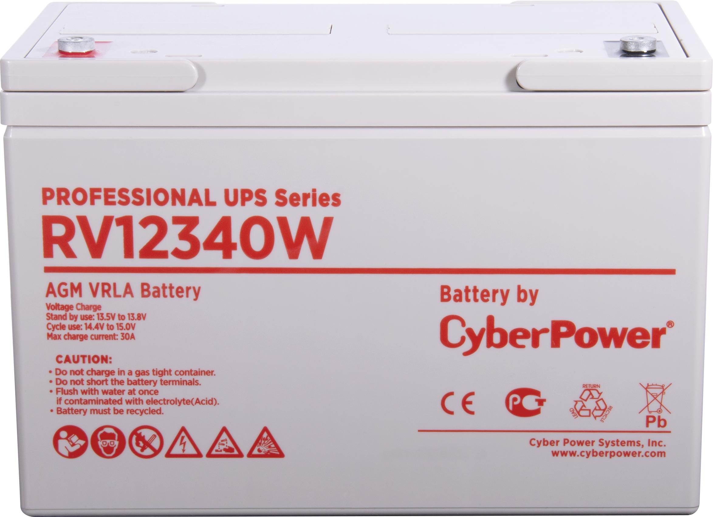 Аккумуляторная батарея PS UPS CyberPower RV 12340W / 12 В 93 Ач CyberPower Professional UPS Series RV 12340W