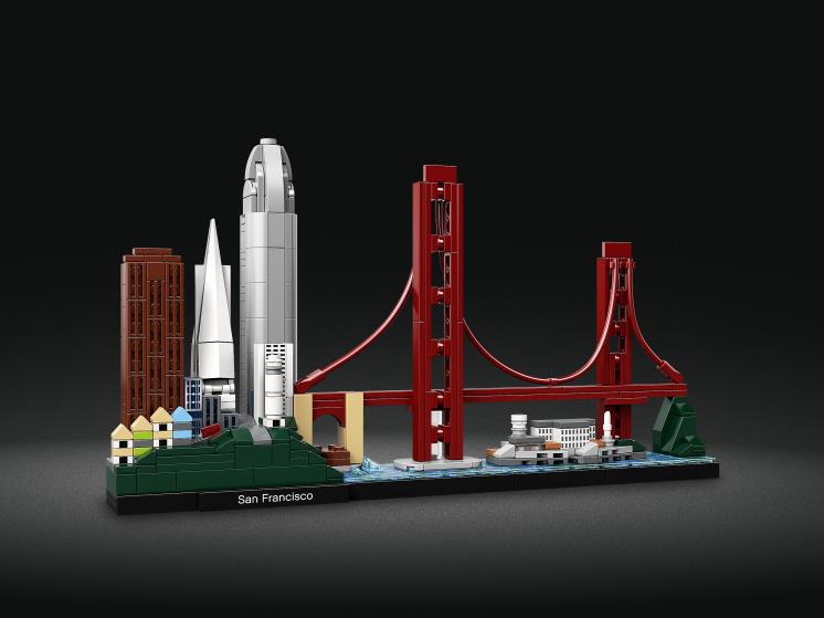 Игрушка CONSTRUCTOR ARCHITECTURE SAN FRANCISCO LEGO