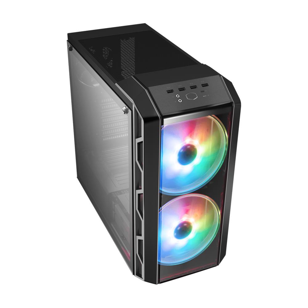 Корпус MIDITOWER ATX W/O PSU BLACK ARGB COOLER MASTER