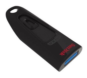 Флеш Диск Sandisk 64Gb Ultra SDCZ48-064G-U46 USB3.0 черный