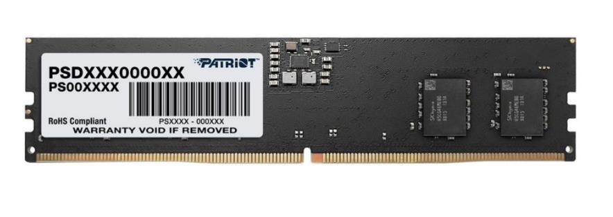 Память DDR5 16Gb 4800MHz Patriot PSD516G560081 Signature RTL PC5-38400 CL40 DIMM ECC 288-pin 1.1В single rank