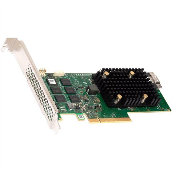 Контроллер Broadcom/LSI 9560-8I SGL (05-50077-01) PCIe 4.0 x8 LP, SAS/SATA/NVMe, RAID 0,1,5,6,10,50,60, 8port(1*int SFF8654), 4GB Cache, 3908ROC, RTL (05-50077-01)