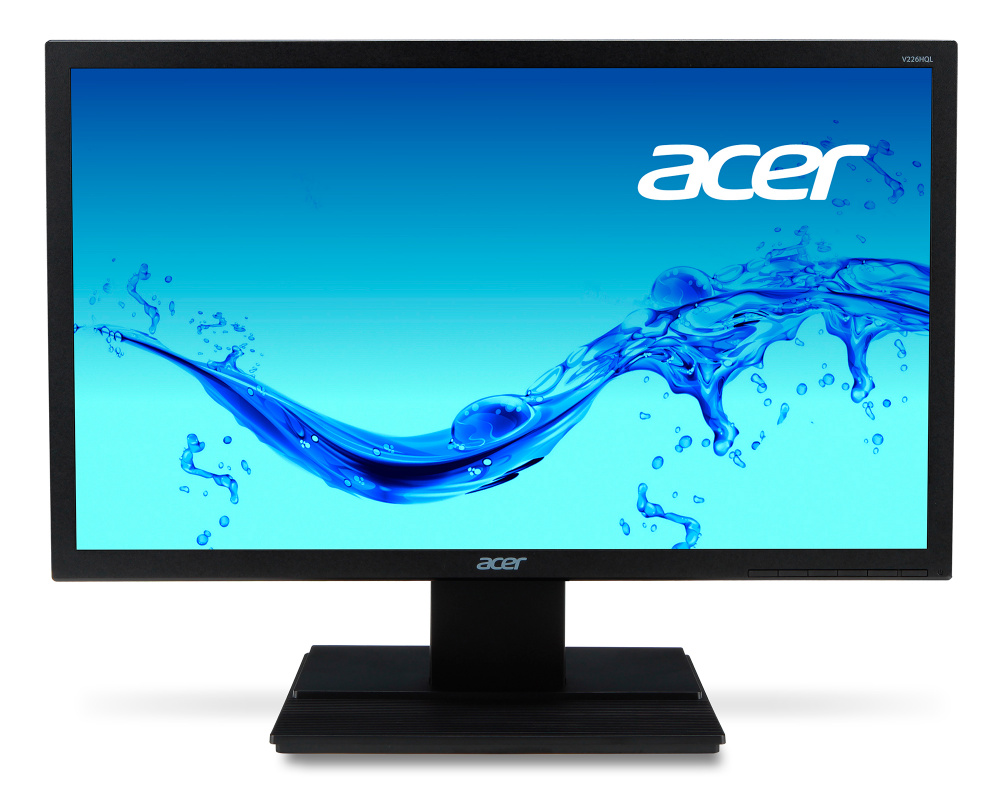 Монитор Acer 21.5" V226HQLbd черный TN+film LED 16:9 DVI матовая 250cd 1920x1080 D-Sub FHD 3.66кг