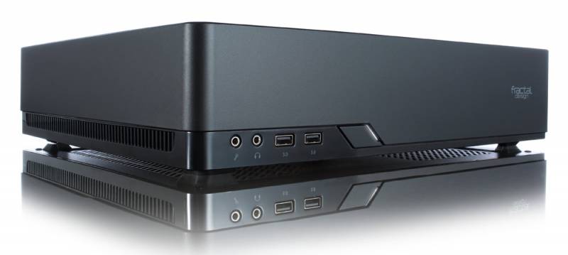 Корпус Fractal Design Node 202 черный без БП miniITX 2x120mm 2xUSB3.0 audio bott PSU