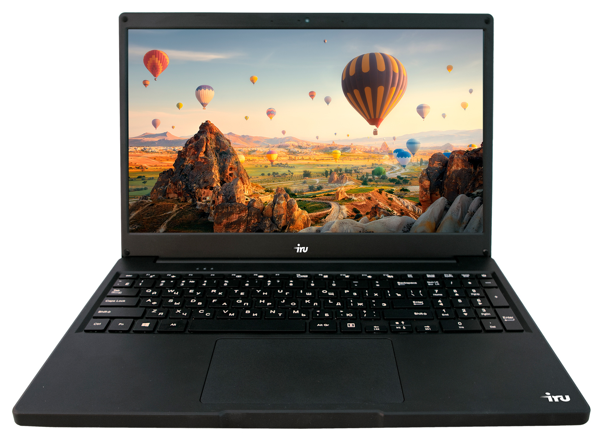 Ноутбук IRU Калибр 15Y Core i7 8550U 16Gb SSD500Gb Intel UHD Graphics 620 15.6" FHD (1920x1080) Free DOS black WiFi BT Cam