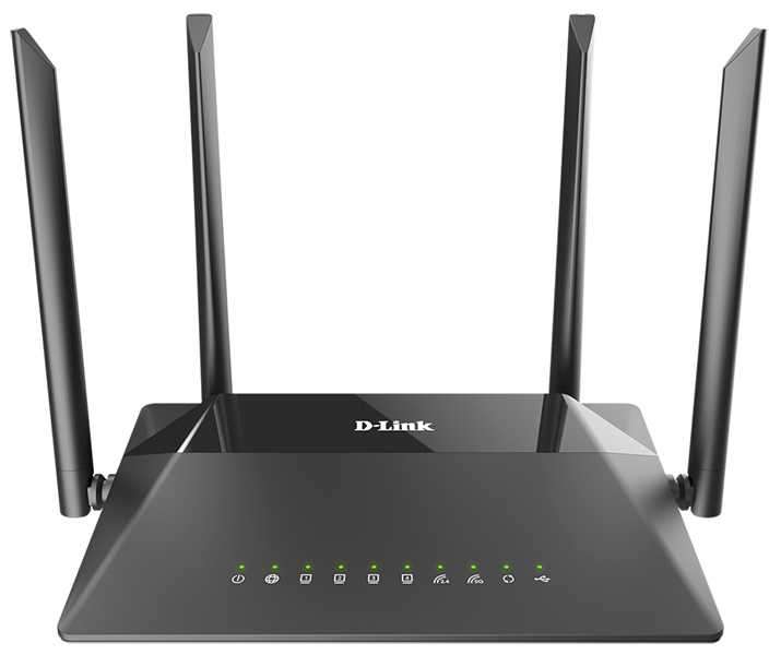 Маршрутизатор D-Link DIR-825/RU/R1B, Wireless AC Dual-Band Fiber Gigabit Router (DIR-825/RU/R4A)