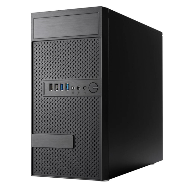 Корпус Mini Tower InWin EFS063 Black 500W RB-S500HQ7-0 U3*2+U2*2+A(HD) + Screwless+intrusion switch mATX (6134715)