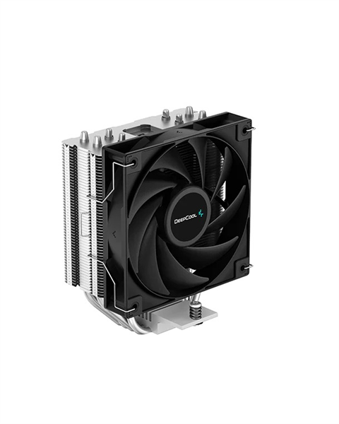 Кулер для процессора DEEPCOOL AG400 LGA1700/1200/115X/AM5/AM4 (18шт/кор, TDP 220W, PWM, Fan 120mm, 4 тепл. Трубки, черный) RET (AG400)