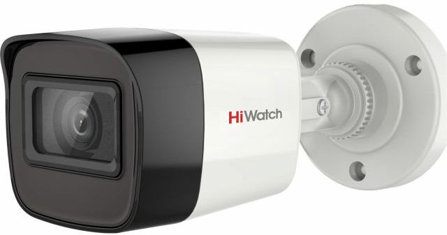 Камера видеонаблюдения Hikvision HiWatch DS-T500A 2.8-2.8мм HD-CVI HD-TVI цветная корп.:белый