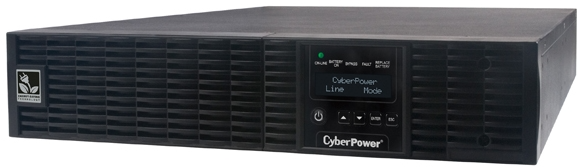 ИБП CyberPower OL3000ERTXL2U, Rackmount, Online, 3000VA/2700W, 8 IEC-320 С13, 1 IEC C19 розеток, USB&Serial, RJ11/RJ45, SNMPslot, LCD дисплей, Black, 0.5х0.8х0.2м., 37.5кг. CyberPower OL3000ERTXL2U