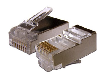 Коннектор Lanmaster (TWT-PL45/S-8P8C-6) кат.6 RJ45 (упак.:100шт)