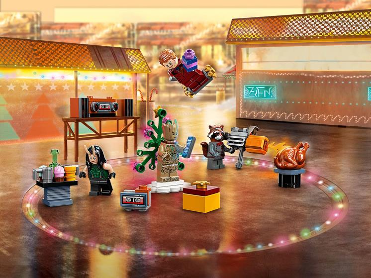 Игрушка CONSTRUCTOR SUPER HEROES ADVENTSKALENDER 2022 LEGO