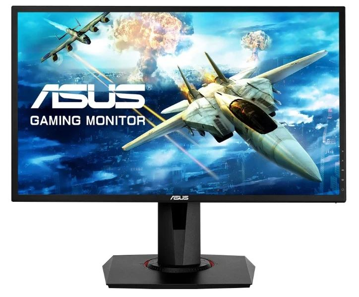 Монитор ASUS 24" VG248QG LED, 1920x1080, ProGaming, 1ms, 350cd/m2, 170°/160°, 100Mln:1, 165Hz, FreeSync, DVI, HDMI, DP, колонки, HAS, Swivel, Pivot, Tilt, VESA, Black, 90LMGG901Q022E1C- (VG248QG)