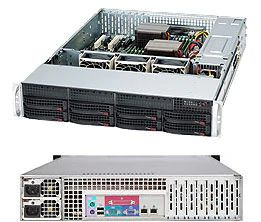 Корпус SuperMicro CSE-825TQC-R1K03LPB 2U 2x1000W черный