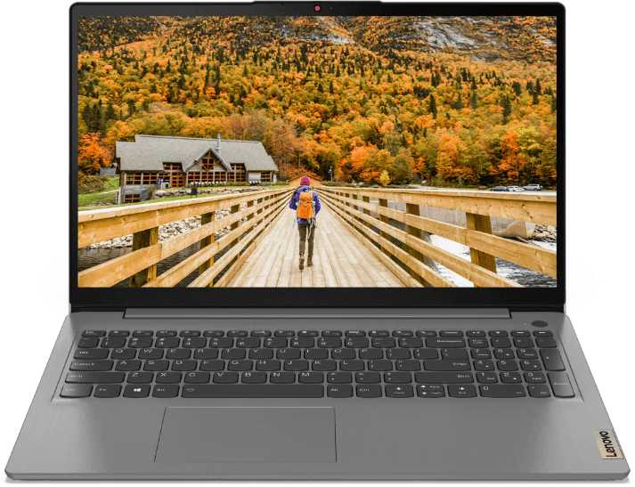 Ноутбук Lenovo IdeaPad 3 15ITL6 Core i3 1115G4/4Gb/SSD256Gb/Intel UHD Graphics/15.6"/IPS/FHD (1920x1080)/noOS/grey/WiFi/BT/Cam