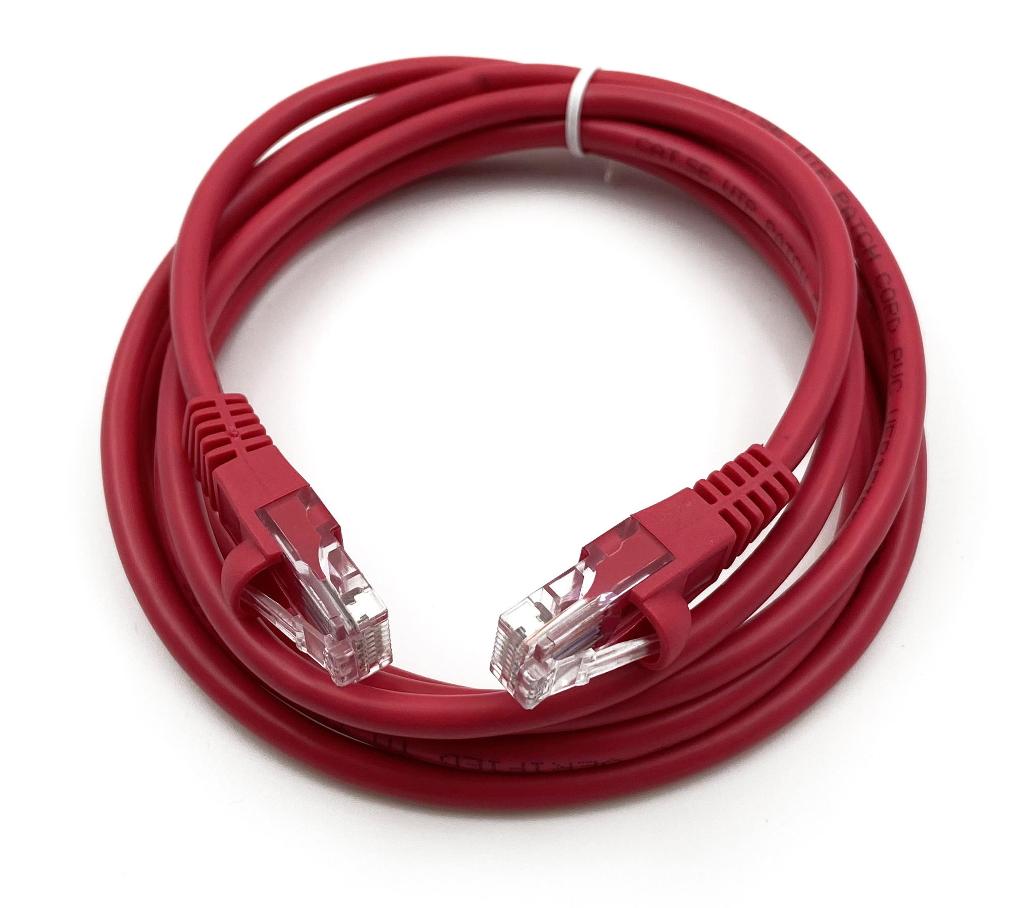 Кабели Патч-корд Buro UTP 4 пары cat5E CCA molded 2м красный RJ-45 (m)-RJ-45 (m)