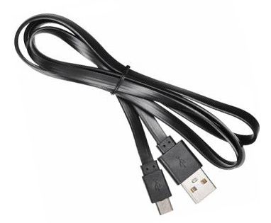 Кабель Buro BHP MICROUSB 1M FLAT USB (m)-micro USB (m) 1м черный плоский