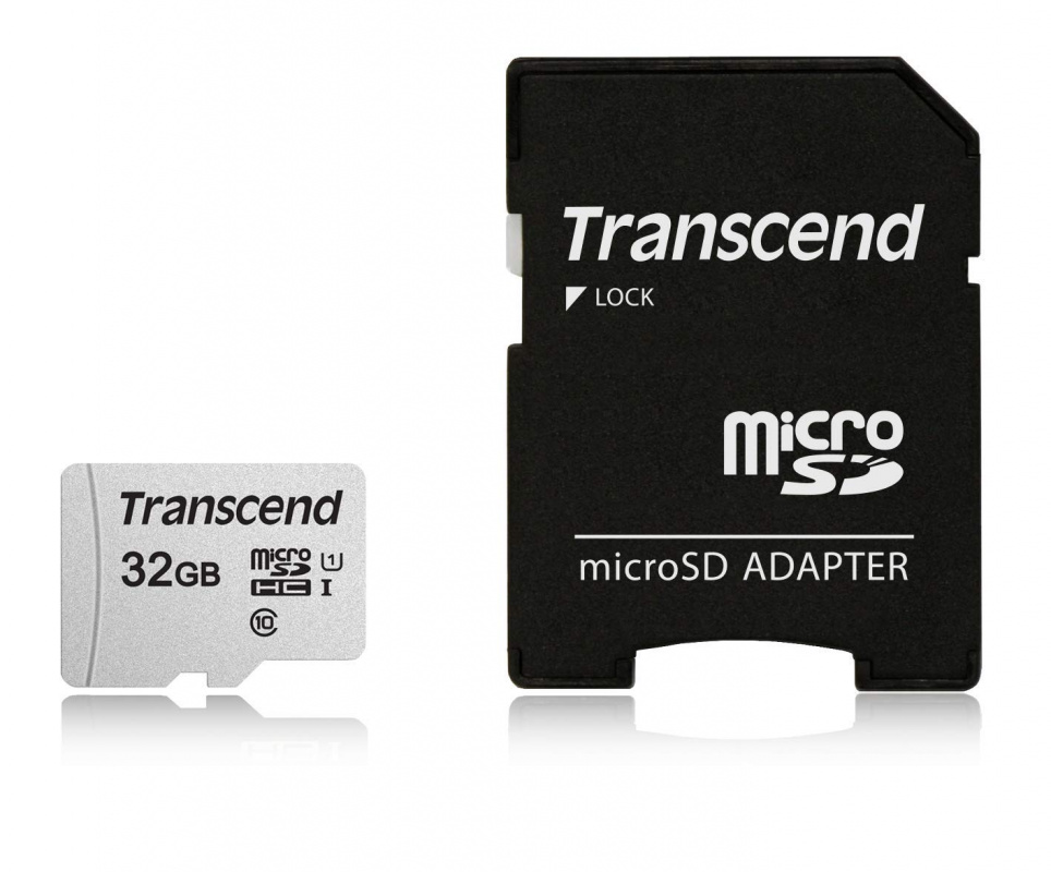 Карта памяти Transcend microSDHC 300S (TS32GUSD300S-A)