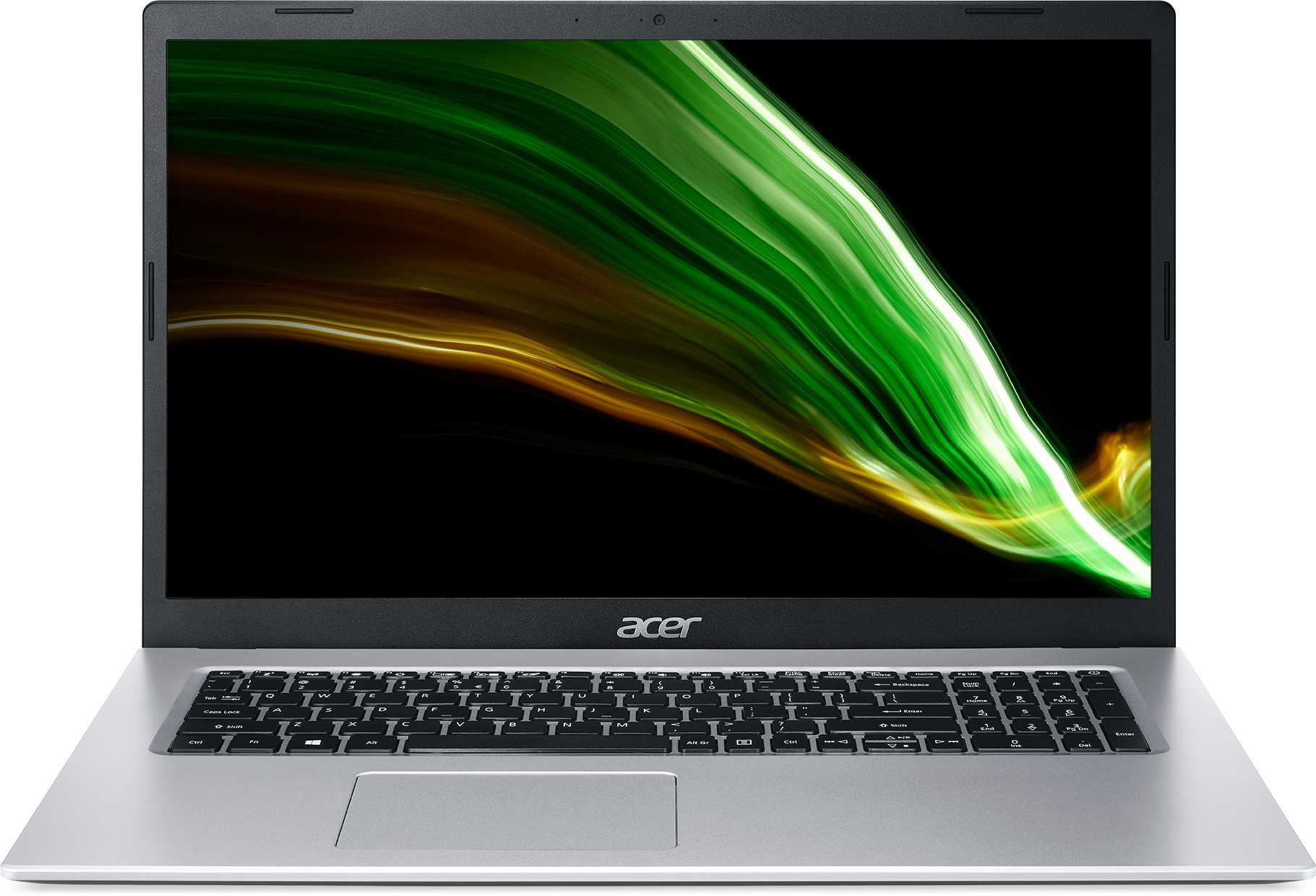 Ноутбук Acer Aspire 3 A317-53-57CE Core i5 1135G7 8Gb SSD512Gb Intel Iris Xe graphics 17.3" IPS FHD (1920x1080) Eshell silver WiFi BT Cam (NX.AD0ER.00A)