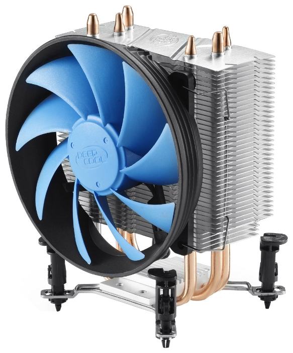 Кулер DEEPCOOL GAMMAXX300 S1150/S1366/S1155/S1156/S775/AM2/AM2+/AM3/FM1 24шт/кор, TDP 130Вт, PWM, 17.8~21dB(A), RET (GAMMAXX 300)