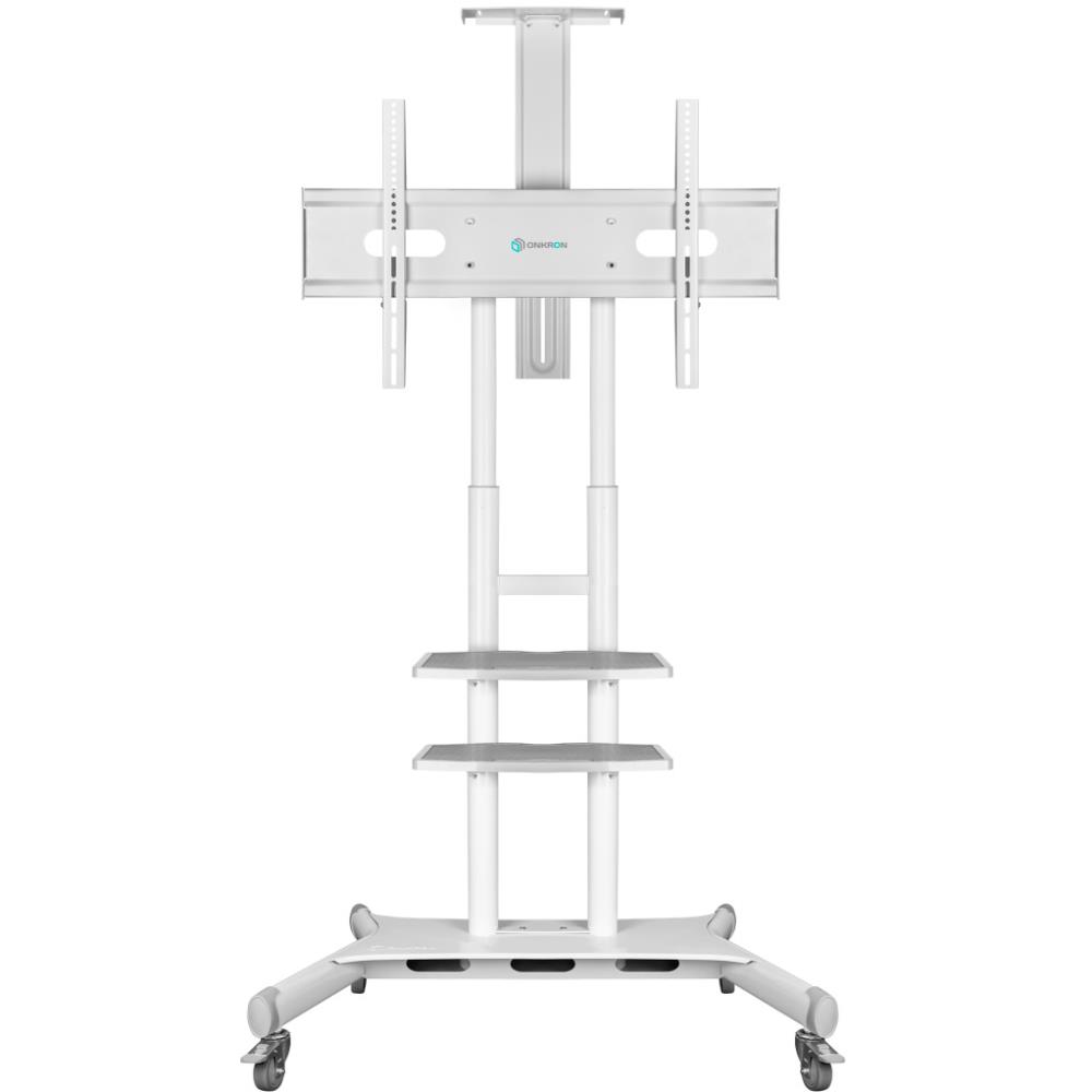 Кронштейны для мониторов  Неватека Мобильная стойка ONKRON на 1 ТВ ONKRON TS1881 White