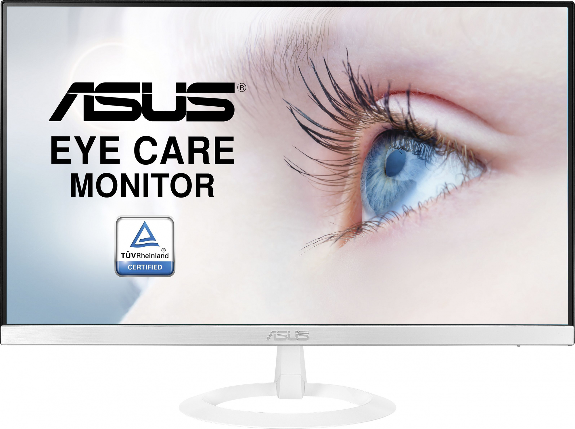 Мониторы ЖК  Неватека Монитор Asus 23.8" VZ249HE-W белый IPS LED 5ms 16:9 HDMI M/M матовая 1000:1 250cd 178гр/178гр 1920x1080 D-Sub FHD 3.5кг