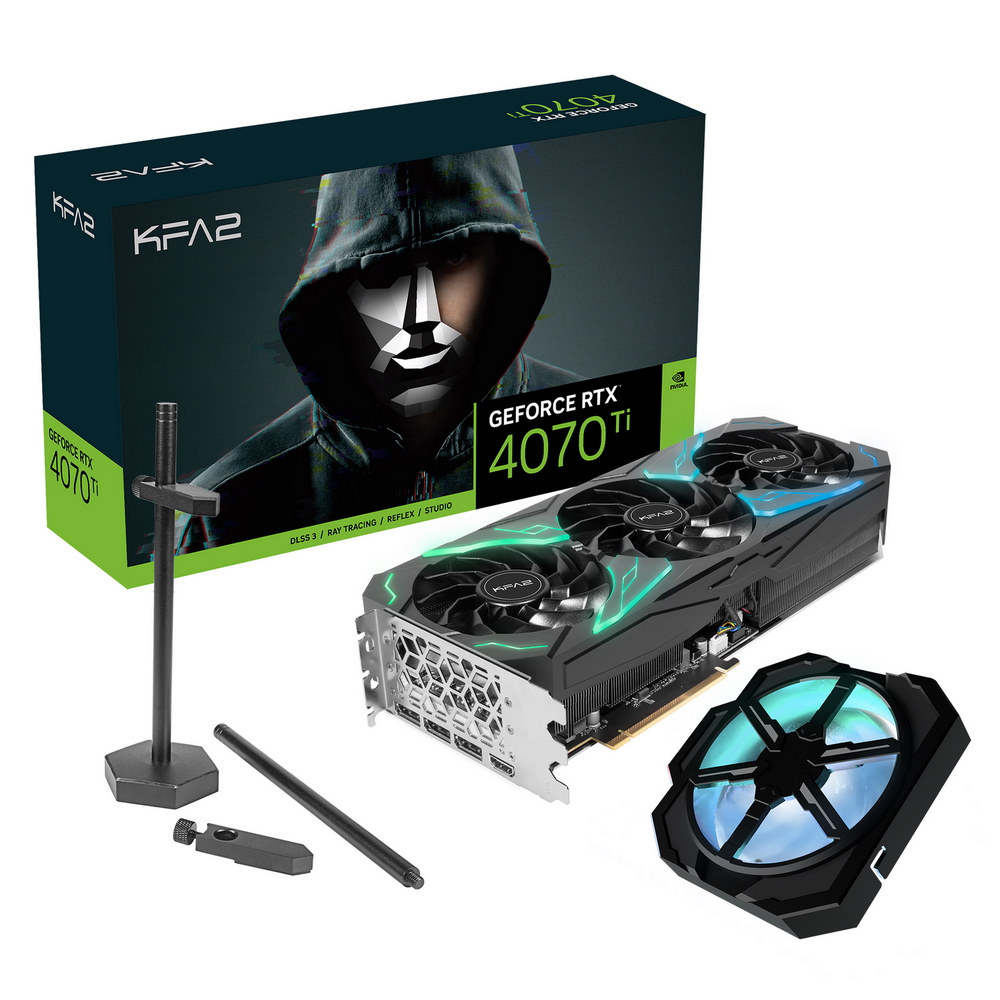 Видеокарта KFA2 SG nVidia RTX 4070 Ti 12288 21000 192 RTL [47IOM7MD6MSK]