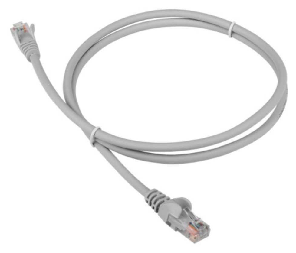 Патч-корд Brand-Rex AC6PCG005-888HB вилка RJ-45-вилка RJ-45 кат.6А 0.5м серый LSZH (уп.:1шт)