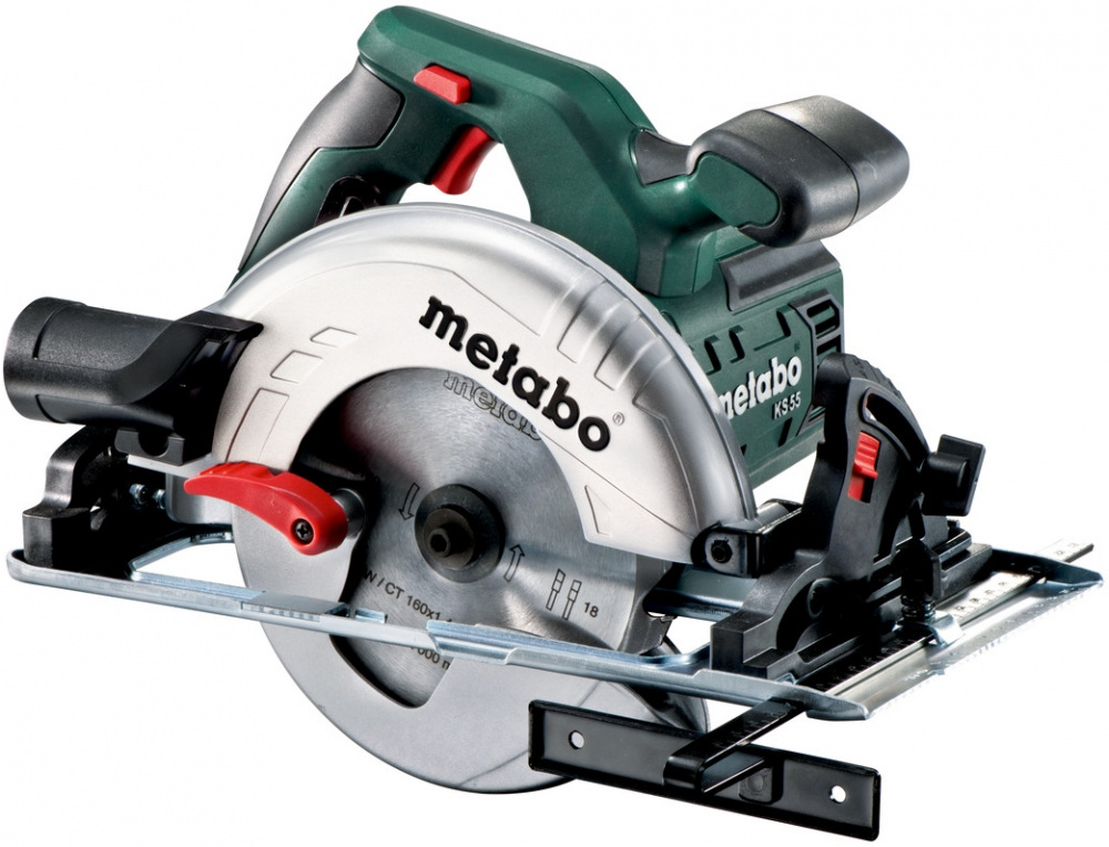 Пилы циркулярные Циркулярная пила (дисковая) Metabo KS 55 1200Вт (ручная)