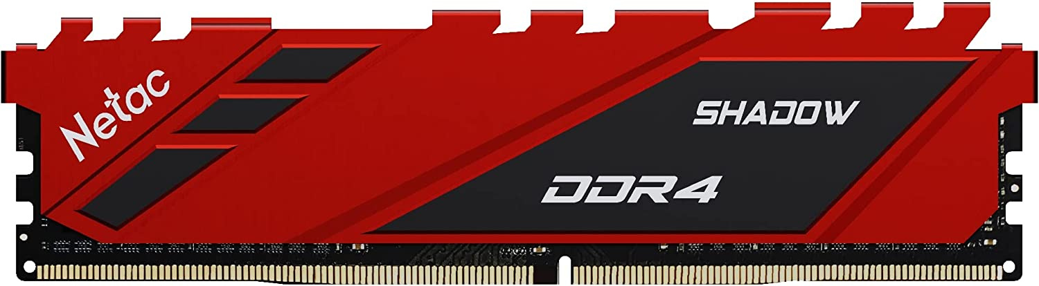 Память DDR4 16Gb 3200MHz Netac NTSDD4P32SP-16R Shadow RTL PC4-25600 CL16 DIMM 288-pin 1.35В