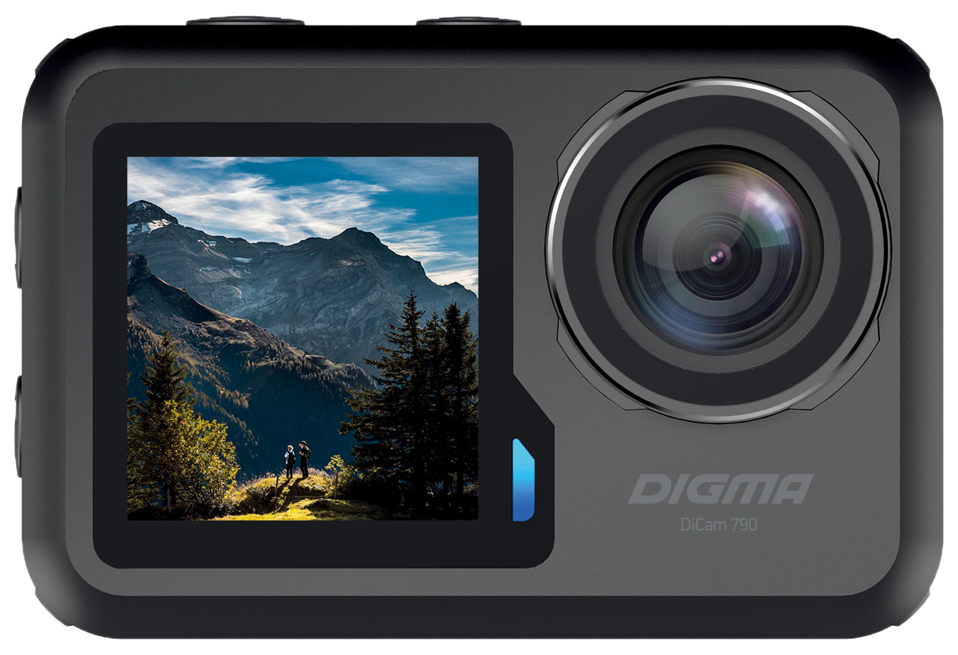   Неватека Экшн-камера Digma DiCam 790 1xCMOS 12Mpix черный