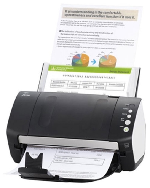  Fujitsu scanner fi-7140 (Сканер уровня рабочей группы, 40 стр/мин, 80 изобр/мин, А4, двустороннее устройство АПД, USB 2.0, светодиодная подсветка) (PA03670-B101)