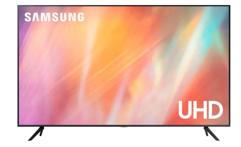 Телевизор LED Samsung 85" UE85AU7100UXCE Series 8 черный 4K Ultra HD 60Hz DVB-T2 DVB-C DVB-S2 WiFi Smart TV (RUS)