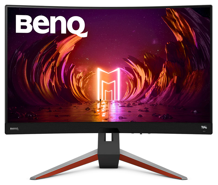 Мониторы Игровые  Неватека Монитор Benq 27" Mobiuz EX2710R VA 2560x1440 300cd/m2 16:9