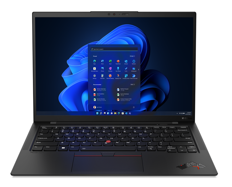 Ноутбук ThinkPad Ultrabook X1 Carbon Gen 10 14" WUXGA (1920x1200) IPS AG, i5-1240P, 16GB LPDDR5 5200, 512GB SSD M.2, Intel Iris Xe, WiFi, BT, FPR, TPM2, IR&FHD Cam, 57Wh, 65W USB-C, Win11P, 1Y, 1.12kg (21CB006PRT)