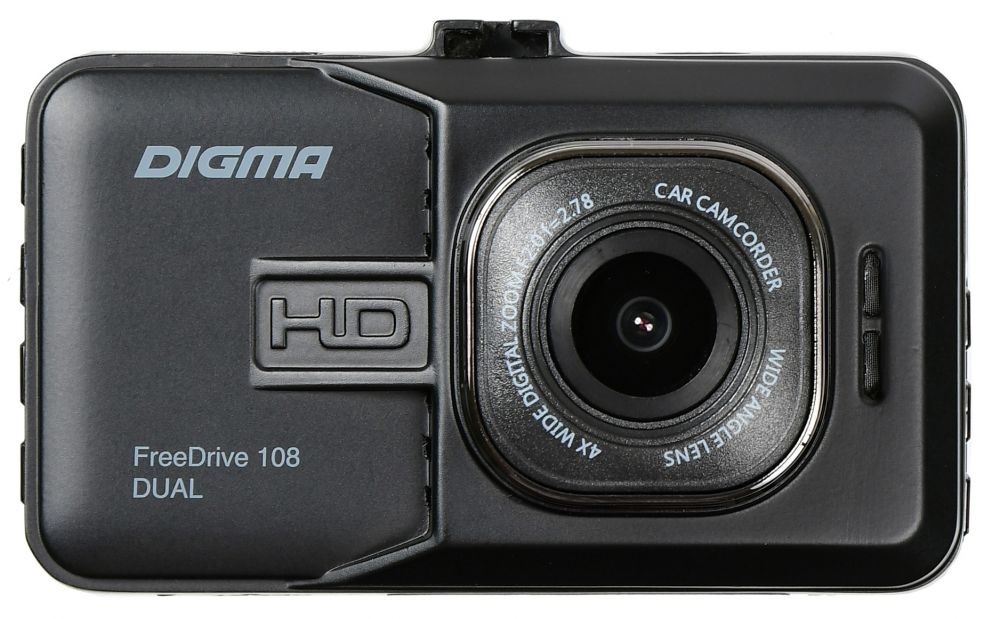 Видеорегистратор Digma FreeDrive 108 DUAL черный 1.3Mpix 1080x1920 1080p 140гр. GP2248