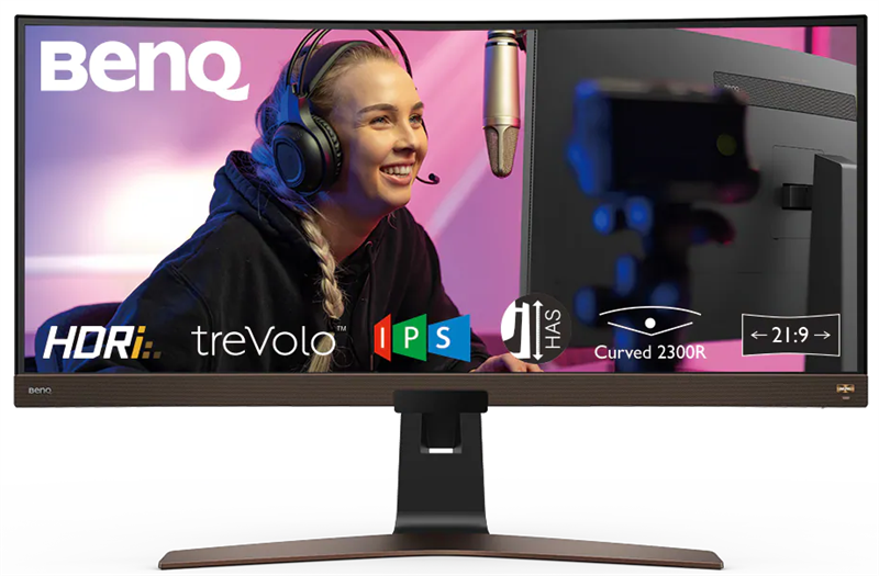 Монитор Benq 37.5" EW3880R черный IPS LED 4ms 16:9 HDMI матовая HAS 1000:1 300cd 178гр/178гр 3840x2160 DisplayPort UWQHD 8.5кг