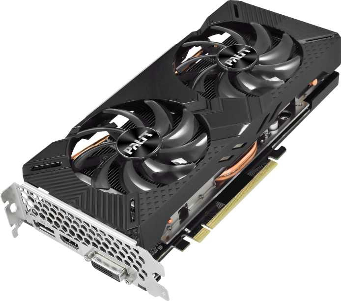 Видеокарта Palit PCI-E PA-GTX1660SUPER GP 6G NVIDIA GeForce GTX 1660SUPER 6144Mb 192 GDDR6 1530/14000 DVIx1/HDMIx1/DPx1/HDCP Ret