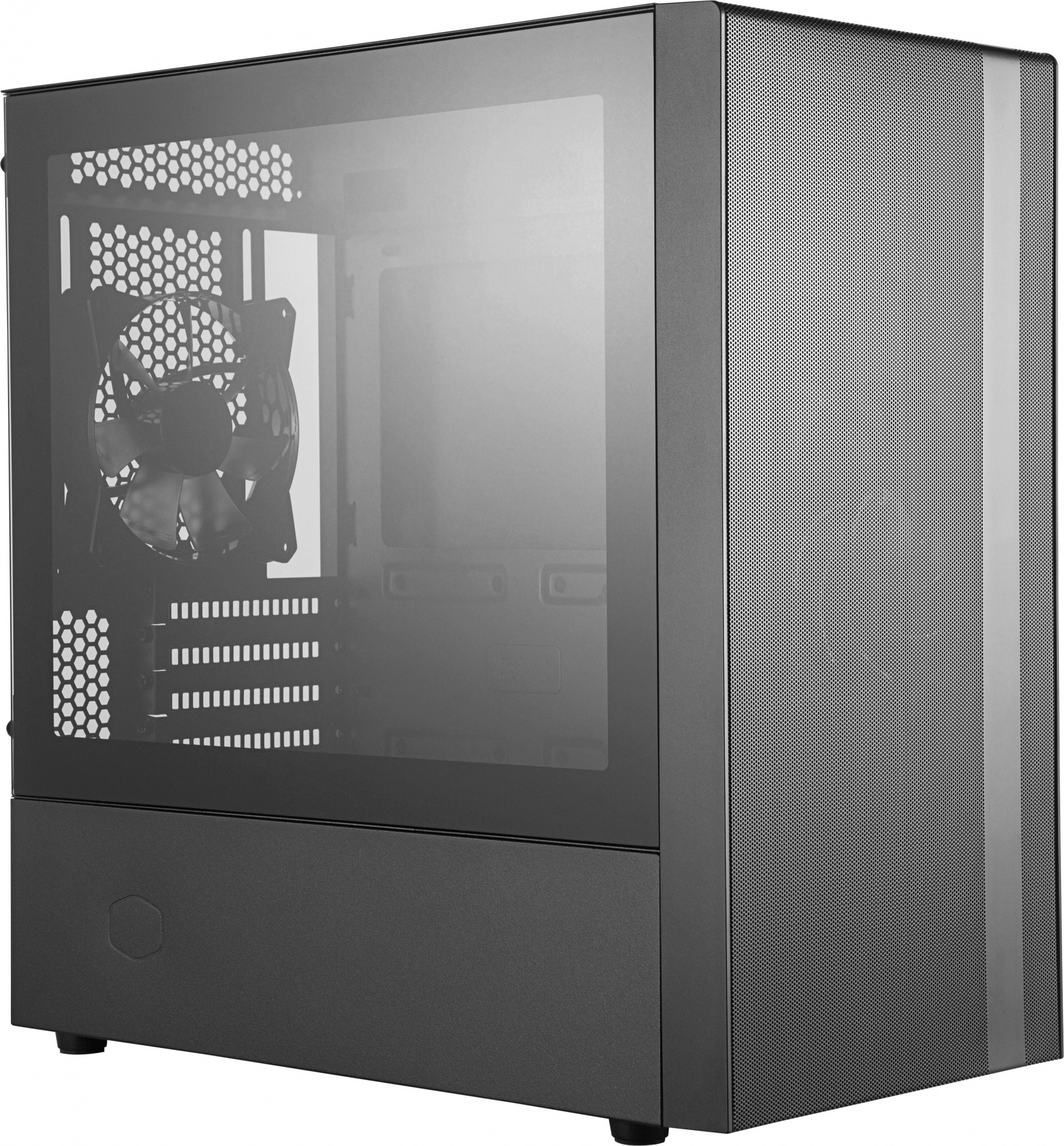   Неватека Корпус Cooler Master MasterBox NR400 w/o ODD черный без БП mATX 4x120mm 4x140mm 2xUSB3.0 audio bott PSU