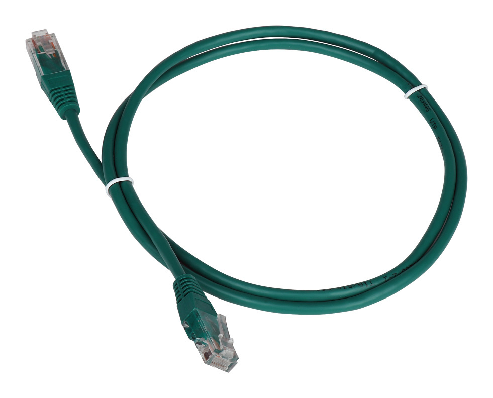 Патч-корд Lanmaster UTP TWT-45-45-10-GN вилка RJ-45-вилка RJ-45 кат.5е 10м зеленый ПВХ (уп.:1шт)