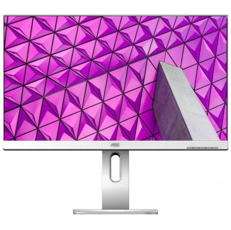 Монитор AOC 24" Professional X24P1/GR серый IPS LED 16:10 DVI HDMI M/M матовая HAS Pivot 1000:1 300cd 178гр/178гр 1920x1200 D-Sub DisplayPort FHD USB 5.5кг