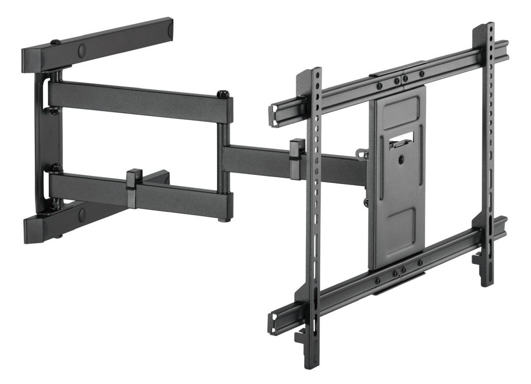 Кронштейн для телевизора Ultramounts UM 911 черный 37"-80" макс.50кг настенный поворотно-выдвижной и наклонный