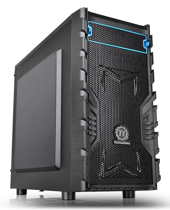   Неватека Корпус Thermaltake Versa H13 черный без БП mATX 4x120mm 1xUSB2.0 1xUSB3.0 audio bott PSU