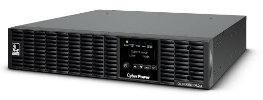 ИБП CyberPower OL1000ERTXL2U, Rackmount, Online, 1000VA/900W, 8 IEC-320 С13 розеток, USB&Serial, RJ11/RJ45, SNMPslot, LCD дисплей, Black, 0.5х0.6х0.2м., 21.7кг. CyberPower OL1000ERTXL2U