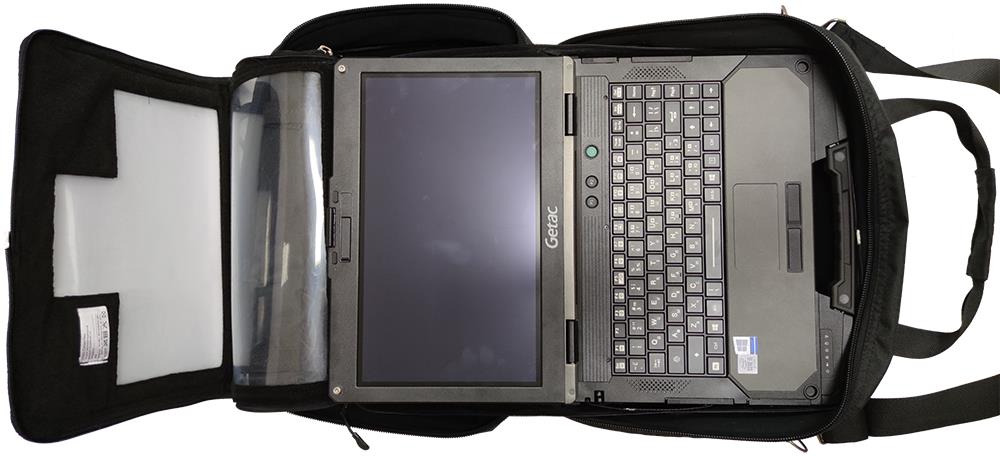   Неватека Чехол для ноутбука FOR GETAC X500 BLACK NKG-X500-4-1 B W NONAME