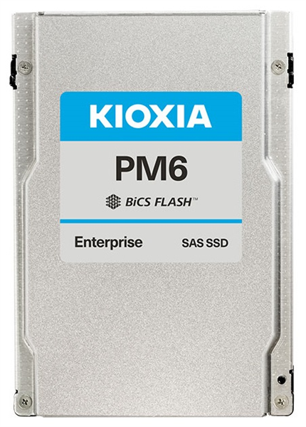 Ssd накопитель KIOXIA Enterprise SSD 800GB 2,5" 15mm (SFF), SAS 24Gbit/s, Mix Use, R4150/W1450MB/s, IOPS(R4K) 595K/145K, MTTF 2,5M, 3 DWPD, TLC (BiCS Flash™), 5 years wty (KPM61VUG800G)