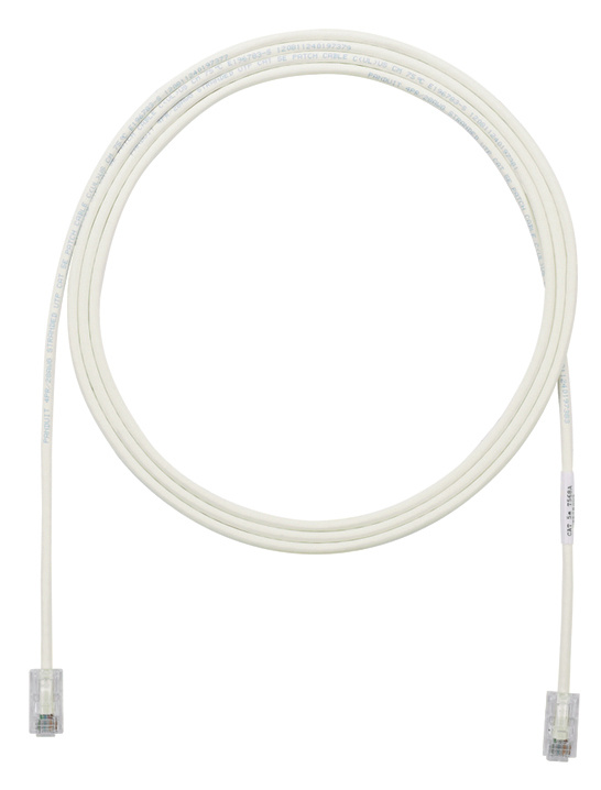 Патч-корд Panduit UTP28CH2M вилка RJ-45-вилка RJ-45 кат.5е 2м белый LSZH