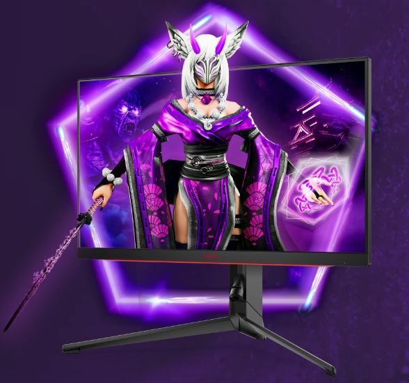 Монитор LCD 27'' [16:9] 2560х1440(WQHD) IPS, nonGLARE, Нет, 165 Гц, 600 cd/m?, H178°/V178°, 1000:1, 80M:1, 1.07B, 1ms, VGA, 2xHDMI, DP, USB-Hub, Height adj, Tilt, Swivel, Speakers, 3Y, Black-Red