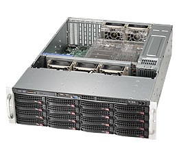   Неватека Корпус SuperMicro CSE-836BE1C-R1K03B 3U 2x1000W черный